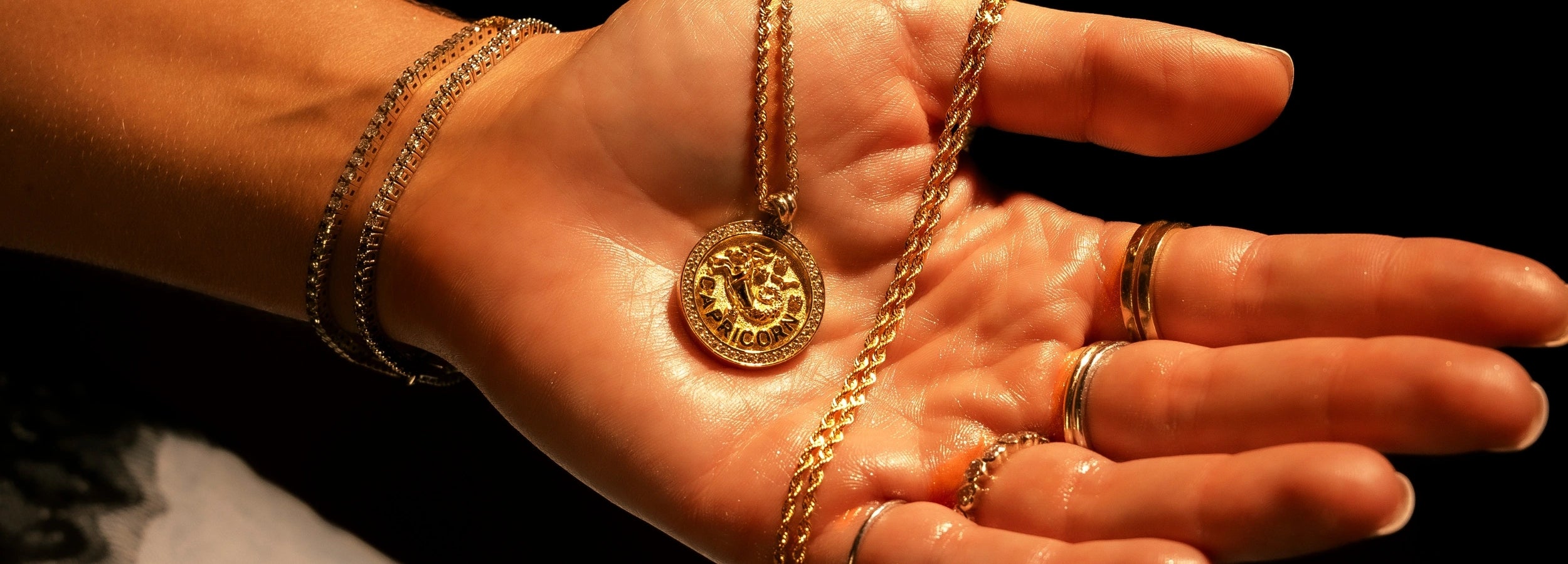 zodiac pendant image capricorn argent + asher