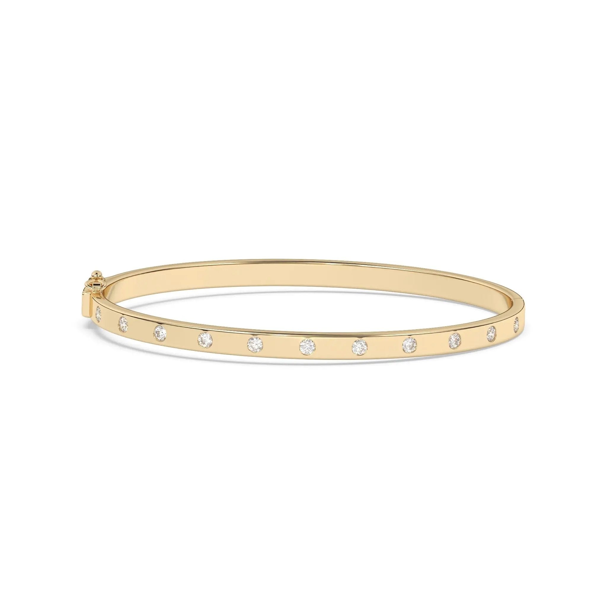 18k Gold Bangle